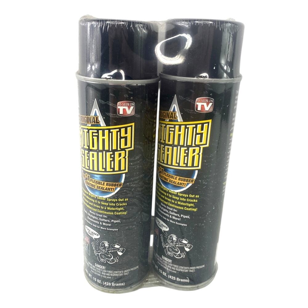 The Original Mighty Sealer Flexible Rubber Coating Sealant As Seen on TV 2 Pack